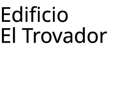 Edificio El Trovador 