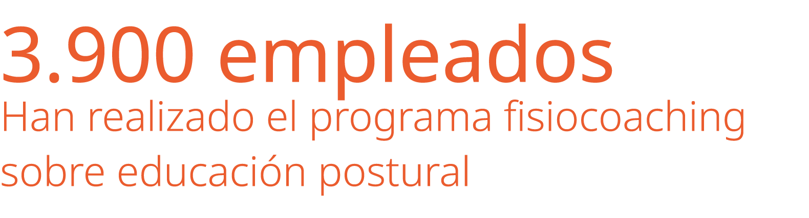 3.900 empleados Han realizado el programa fisiocoaching sobre educaci n postural 
