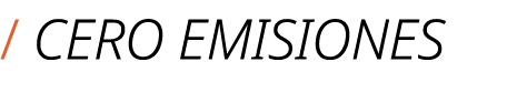 / CERO EMISIONES 