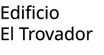 Edificio El Trovador 