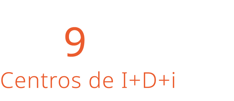 9 Centros de i+d+i