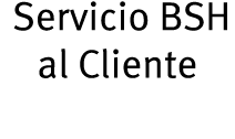  Servicio BSH al Cliente
