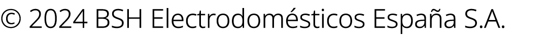 © 2024 BSH Electrodom sticos Espa a S.A.