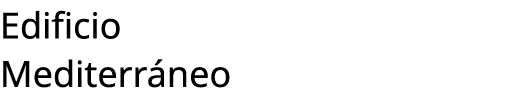 Edificio Mediterr neo 