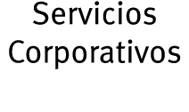 Servicios Corporativos 