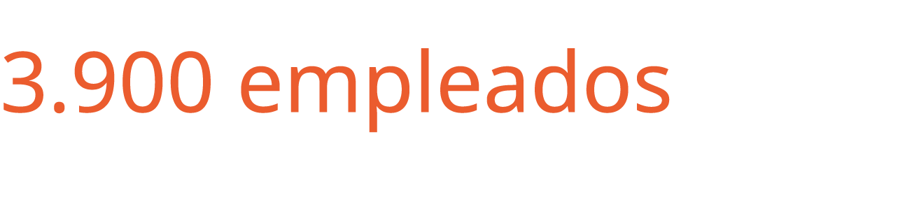 3.900 empleados 